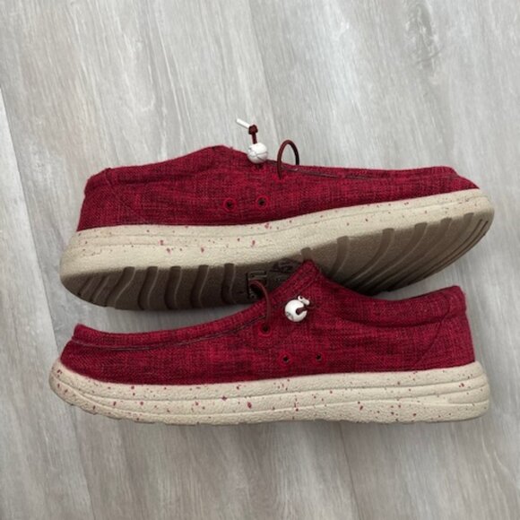 Lamo Women's Paula Burgundy size 8 - Picture 3 of 6